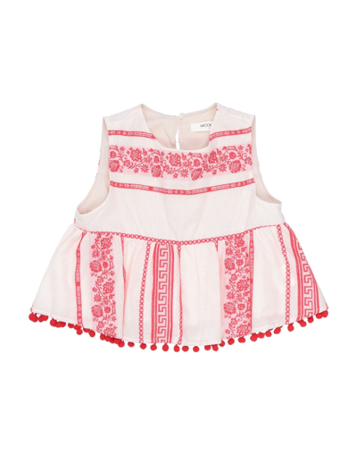 Vicolo Babies' Tops In Red