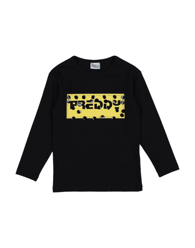 Freddy Kids' T-shirts In Black