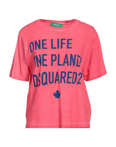 Dsquared2 T-shirts In Red