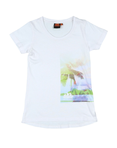 Sundek Babies'  Toddler Girl T-shirt White Size 6 Cotton