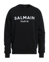 Balmain Sweatshirts In Black