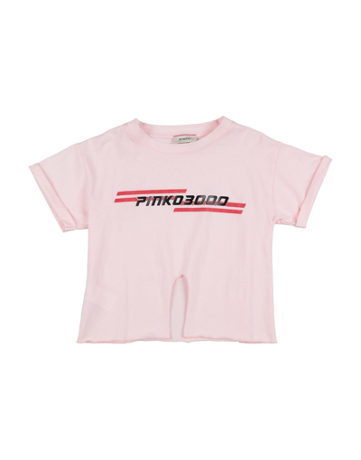 Pinko Up Kids' T-shirts In Light Pink