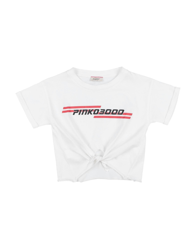 Pinko Up Kids' T-shirts In White