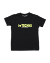 Daniele Alessandrini T-shirts In Black