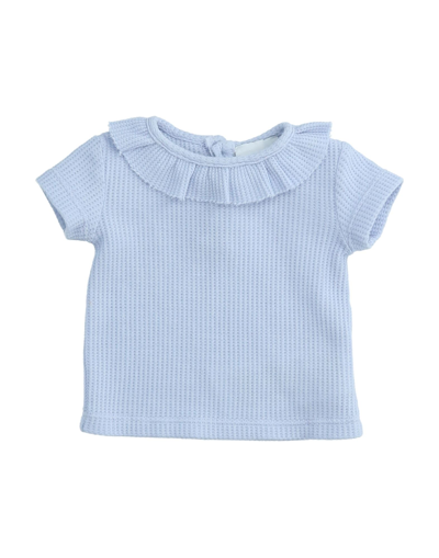 Le Petit Coco Babies' T-shirts In Blue