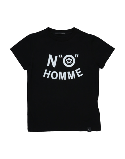 Daniele Alessandrini Babies' T-shirts In Black