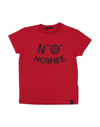 Daniele Alessandrini Kids' T-shirts In Red