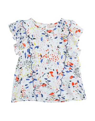 Elisabetta Franchi Babies' Blouses In White