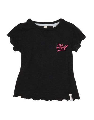 O'neill Kids' T-shirts In Black