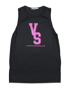 Victoria & Stella Tank Tops In Black