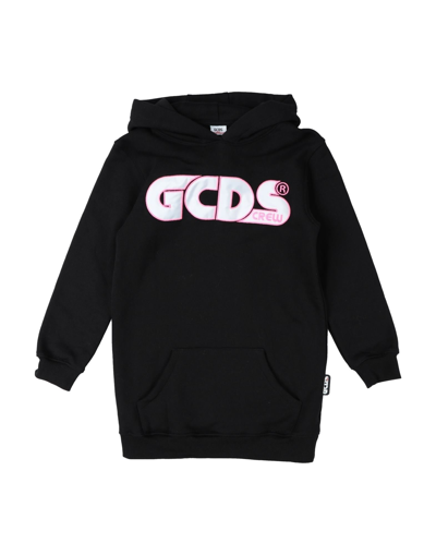 Gcds Mini Kids' Sweatshirts In Black