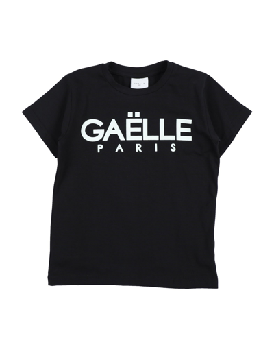 Gaelle Paris Kids' T-shirts In Black