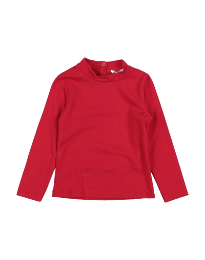 MEILISA BAI MEILISA BAI TODDLER GIRL T-SHIRT RED SIZE 3 COTTON, ELASTANE