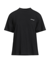 Off-white Woman T-shirt Black Size Xs Cotton, Elastane In Black