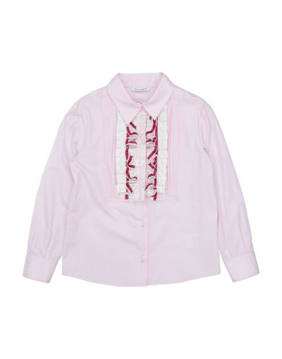 Dolce & Gabbana Kids' Shirts In Pink