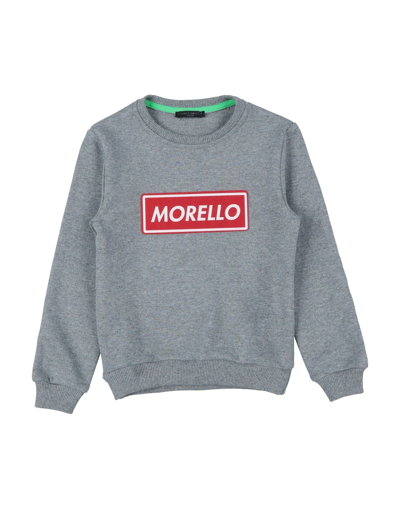 Frankie Morello Kids' Sweatshirts In Grey