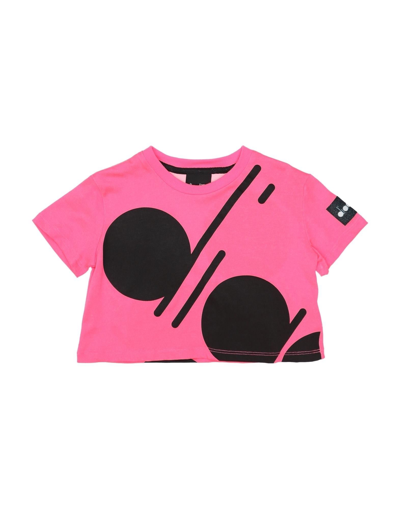 Diadora T-shirts In Pink