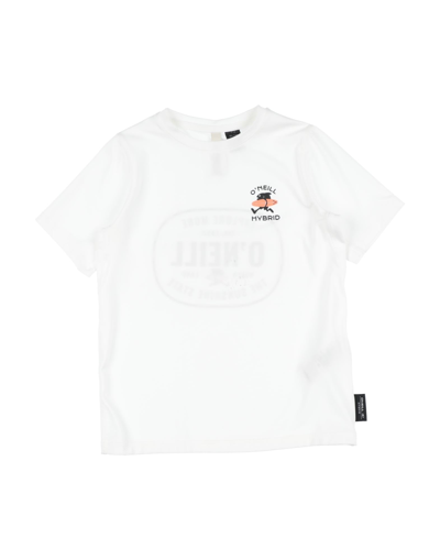 O'neill Kids' T-shirts In White