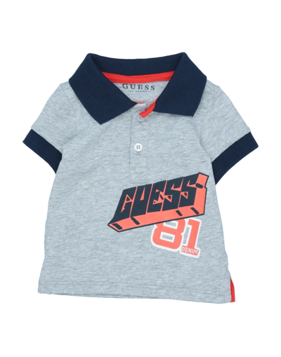 Guess Kids' Polo Shirts In Grey