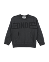 Dondup Kids' Sweatshirts In Steel Grey