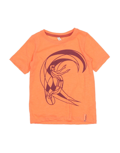 O'neill Kids' T-shirts In Orange