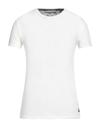 Yes Zee By Essenza T-shirts In White