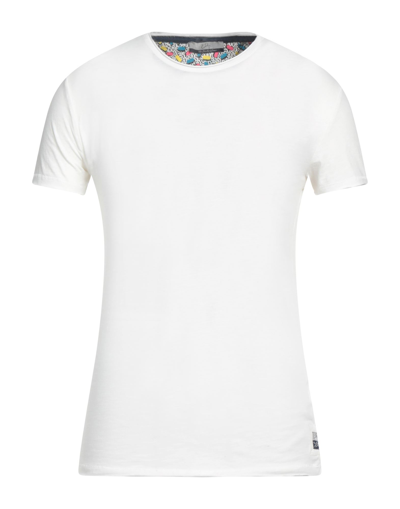 Yes Zee By Essenza T-shirts In White