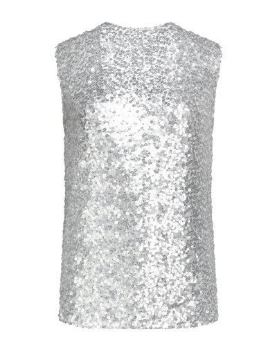 Dolce & Gabbana Tops In Silver
