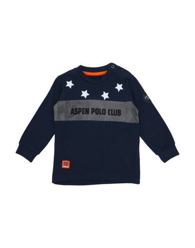 Aspen Polo Club Kids' T-shirts In Dark Blue