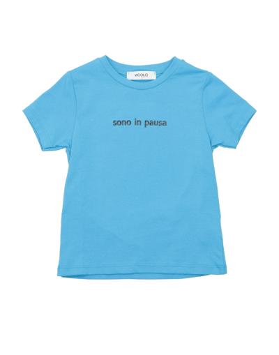 Vicolo Babies' T-shirts In Blue