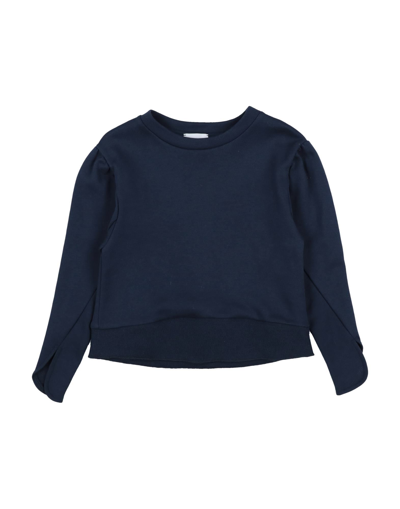 Le Petit Coco Kids' Sweatshirts In Blue