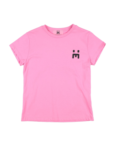 Elettra Lamborghini Kids' T-shirts In Pink