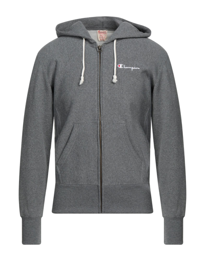 Champion Sweatshirts In Grey