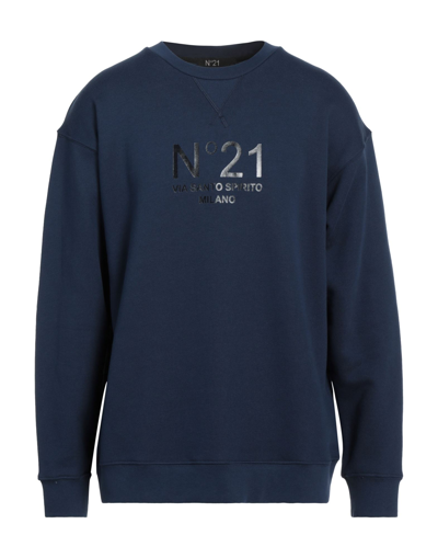 Ndegree21 Sweatshirts In Dark Blue