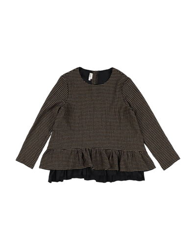 Caffe' D'orzo Kids' Blouses In Beige