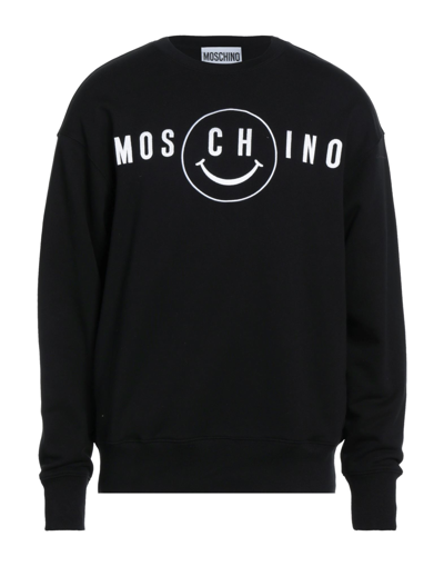 Moschino Sweatshirts In Black