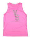 Victoria & Stella Kids' Tank Tops In Pink