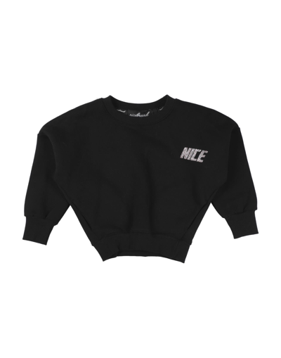 Nicebrand Kids' Sweatshirts In Black
