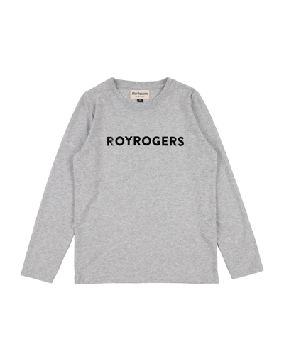 Roy Rogers Kids' T-shirts In Grey