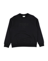 Fendi Kids' Sweatshirts In Black