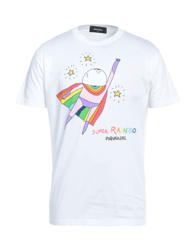 Dsquared2 T-shirts In White