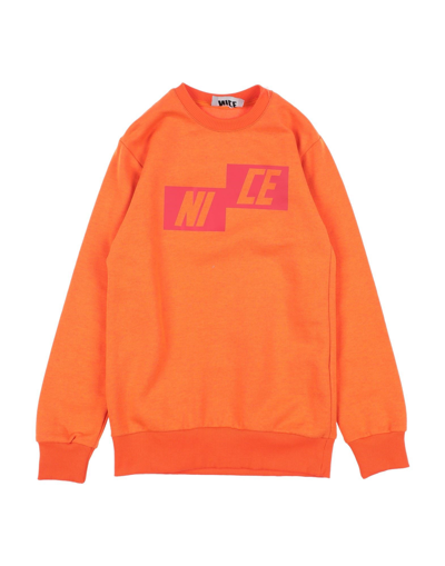 Nice Kids' Sweatshirts In Orange