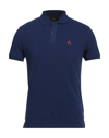 Peuterey Polo Shirts In Blue