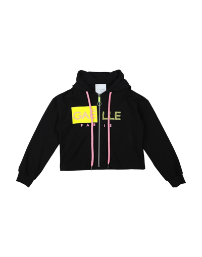 Gaelle Paris Babies' Sweatshirts In Black