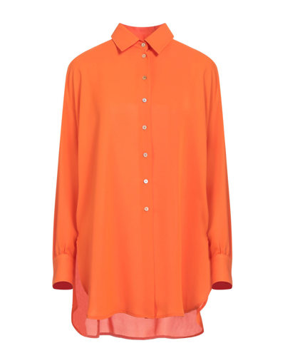 Rue Du Bac Shirts In Orange