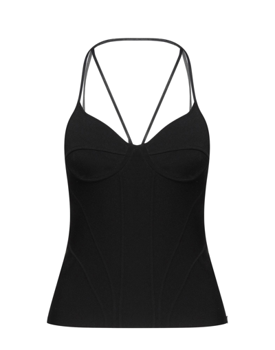 Alexander Mcqueen Tops In Black