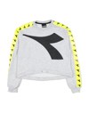 Diadora Babies' Sweatshirts In Grey