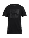 Cavalli Class T-shirts In Black