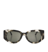 LINDA FARROW LINDA FARROW X SARA SHAKEEL DEBBIE RECTANGLE FRAMED SUNGLASSES