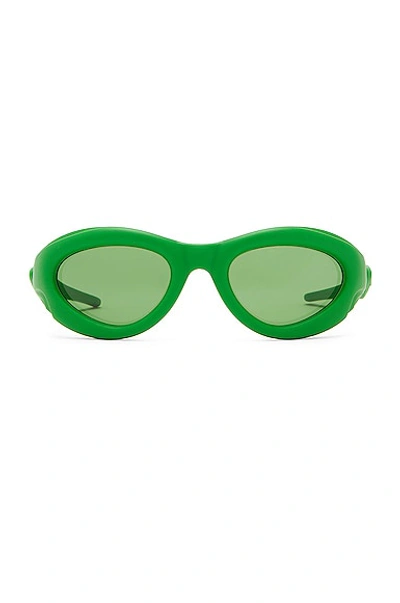 Bottega Veneta Bv1162s Green Sunglasses